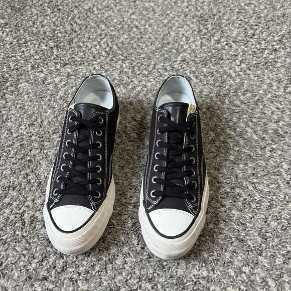 Visvim SKAGWAY LO Men’s Size 10 Black Platform Fashion Sneakers Shoes Excellent - Picture 9 of 10